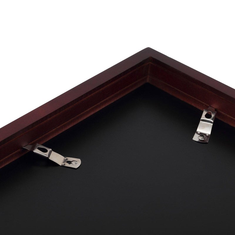 Ambiance Framing Ambiance Gallery Wood 1.5" Deep Picture Frames - 5x7" Black Wood Frame, Shatter-Resistant Acrylic Glazing & MDF Backing, Horizontal or Vertical Wall Display - Image 5
